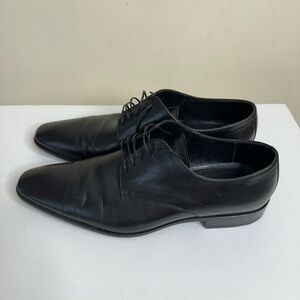 Men’s Hugo Boss Black Leather Dress Shoe size 13